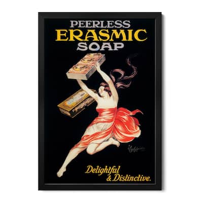 Erasmic Premium Framed Poster by Vintage Apple Collection
