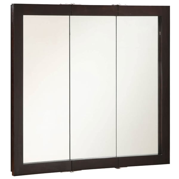 Design House 541359 36 Framed Triple Door Mirrored Medicine Design House 541359 36 Framed Triple Door Mirrored Medicine Cabinet From The Ventura Collection