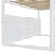 preview thumbnail 38 of 38, Twin Size Wooden Loft Bed with House-shaped Frame & Slide