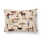 preview thumbnail 1 of 4, Sweet Jojo Designs Tan Brown Western Cowboy Boy Toddler Pillow with Pillowcase 13x18 in Wild West South Country Horse Cow Animal
