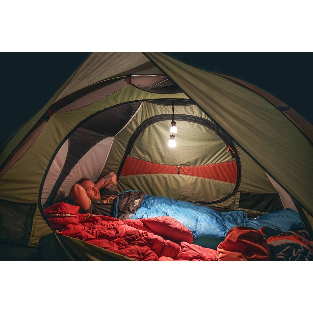 910271E Compact Hang Lumavine 2 Piece Mini Camping Lantern Rechargeable