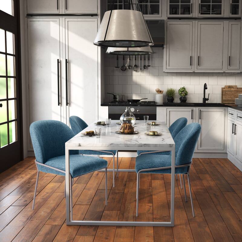 Blakeley High Back Upholstered Dining Chair, Set of 2