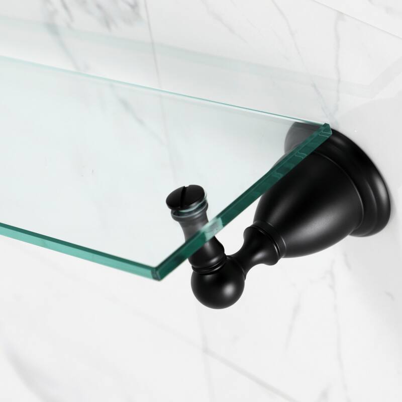 Kingston Brass Heritage Bathroom Glass Shelf