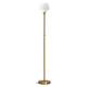 Option Brass/WhiteGlassShade
