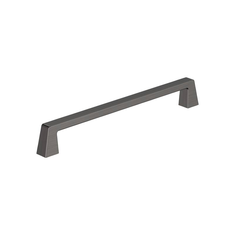 Amerock Blackrock Kitchen Cabinet Pull - 8 in Center to Center - Gunmetal