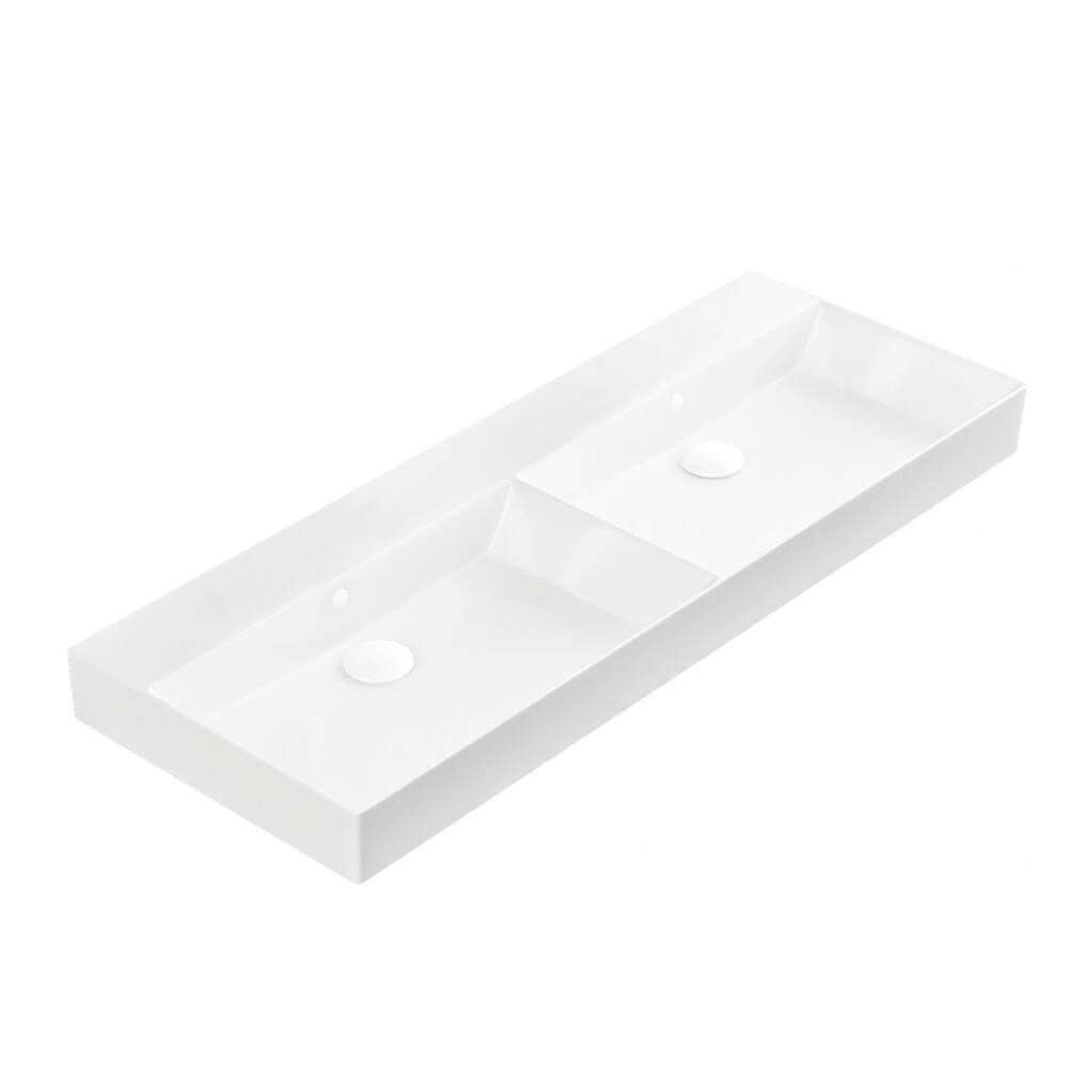 WS Bath Collections Energy 120.00 Energy 47-3/16" Rectangular Ceramic