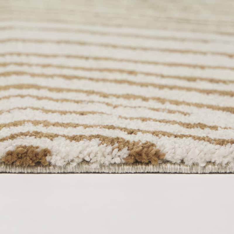 Aleksa Organic Zig-Zag Area Rug