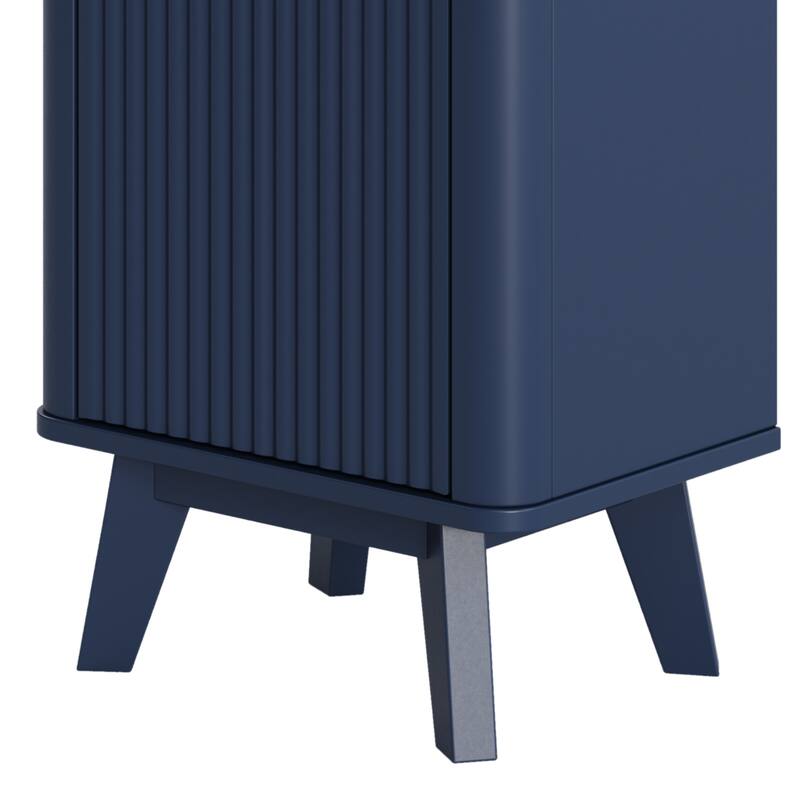 68" H Tall Bathroom Storage Cabinet with Adjustable Shelves and One Drawer & Door, Storage Cabinet for Bathroom, Living Room