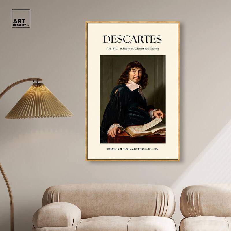 Rationalist Thinker Canvas by Art Remedy