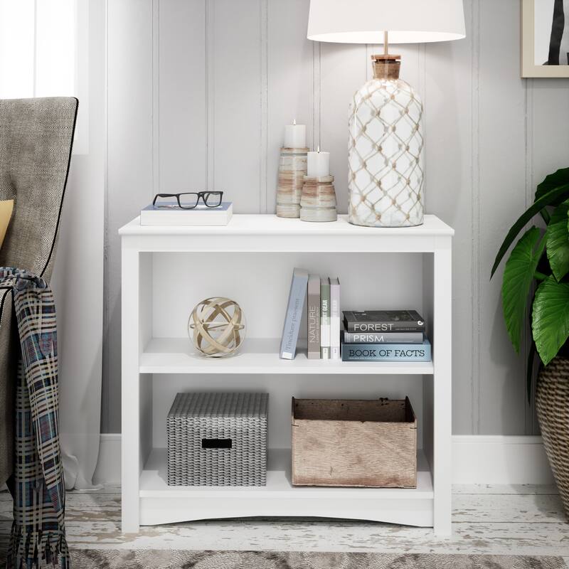 Prepac Home Office 2-Shelf Bookcase - 31.5" W x 29" H x 13" D
