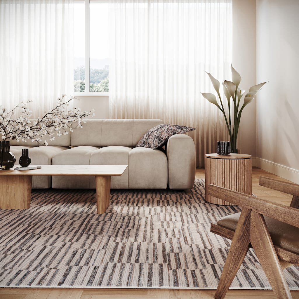 Nuloom Talienne Abstract Handmade Wool Area Rug