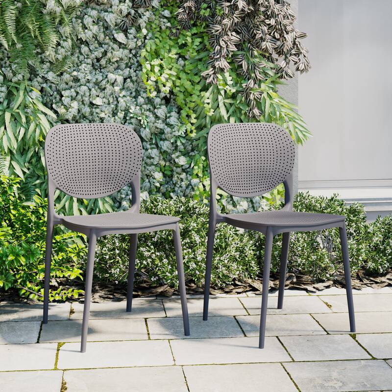 Amazonia Sunset Resin/ Eucalyptus 11-piece Outdoor Extendable Dining Set