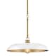 Option Lacquered Brass / Chalk White