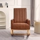 preview thumbnail 2 of 34, VECELO Upholstered Rocking Chair Padded Seat with Pocket and USB Port, Rocking Chair Nursery Rocker