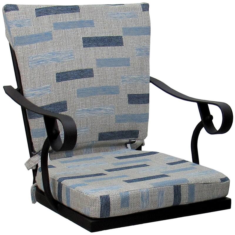 Outdoor or Indoor Patio Swivel Dining Chair - Jamey