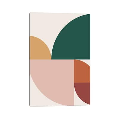 iCanvas "Abstract Geometric XI" by The Old Art Studio Canvas Print