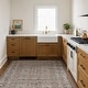 preview thumbnail 27 of 26, World Rug Gallery Vintage Border Stone Gray Indoor High-Low Area Rug