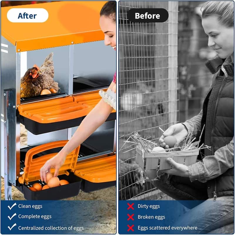 Metal Chicken Nesting Box