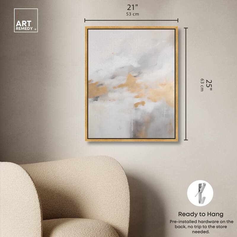 Mellowed Mist II Canvas by Art Remedy