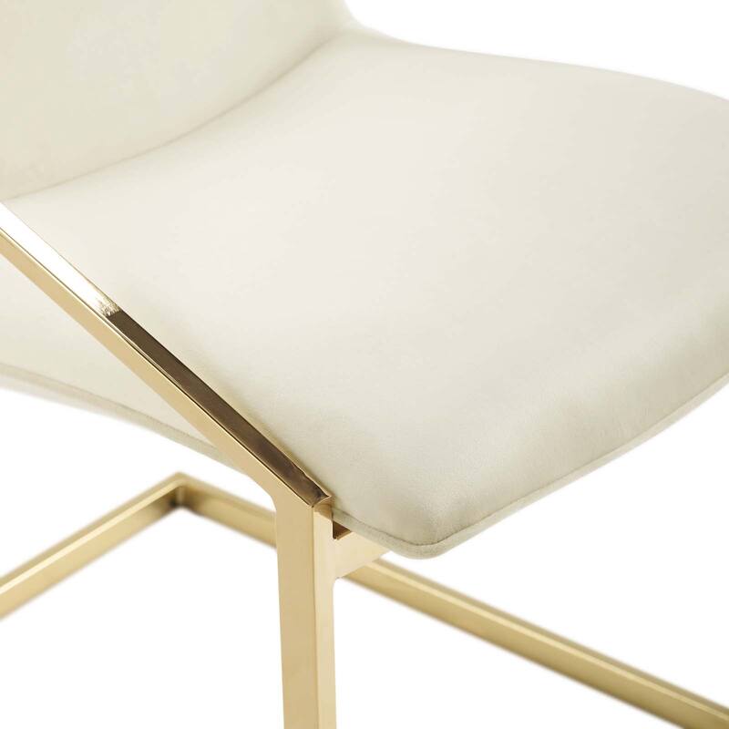 Silver Orchid Wlach Velvet Dining Armchair