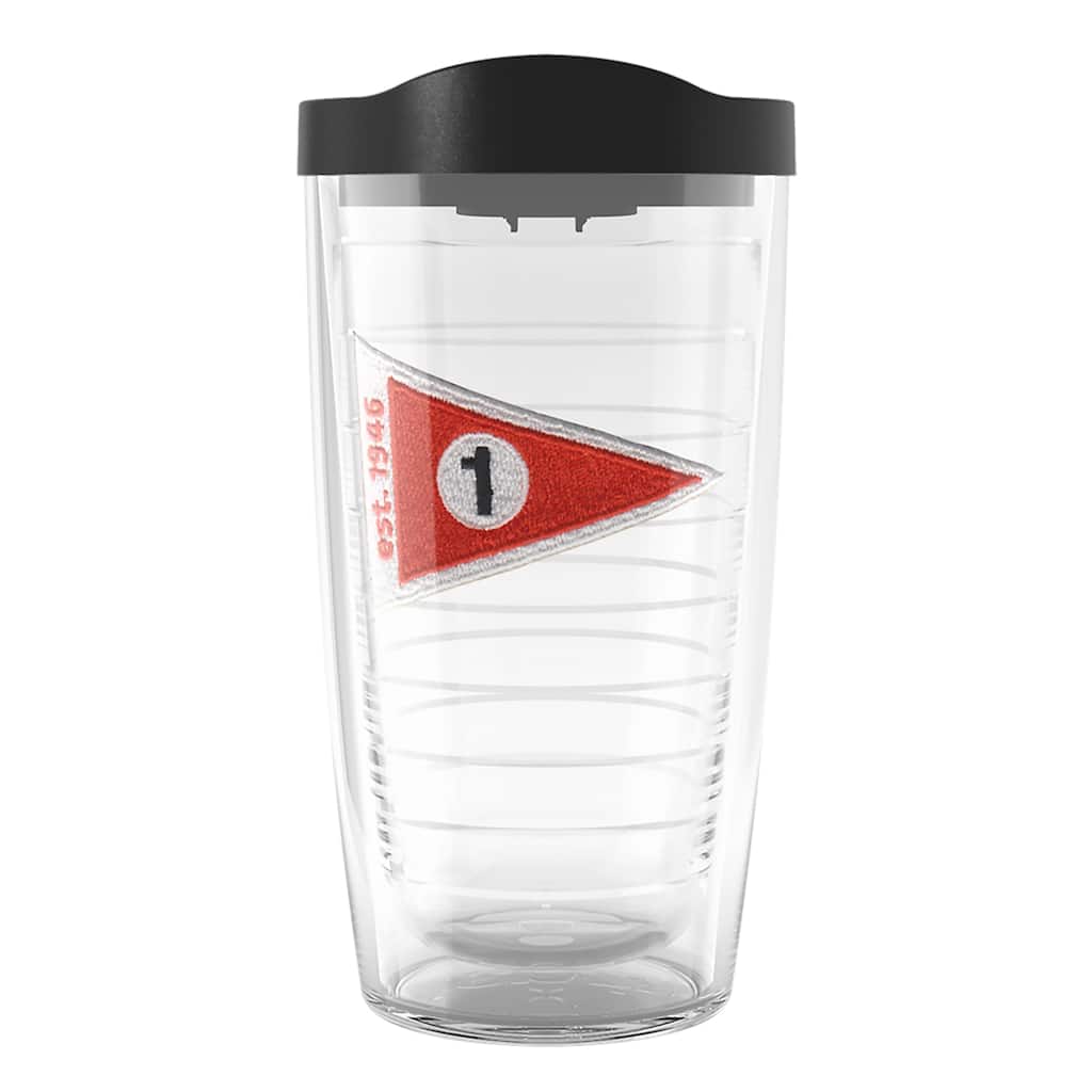 Tervis First Hole 46 Made in USA Double Walled Insulated Travel Tumbler, First Hole - Black Lid