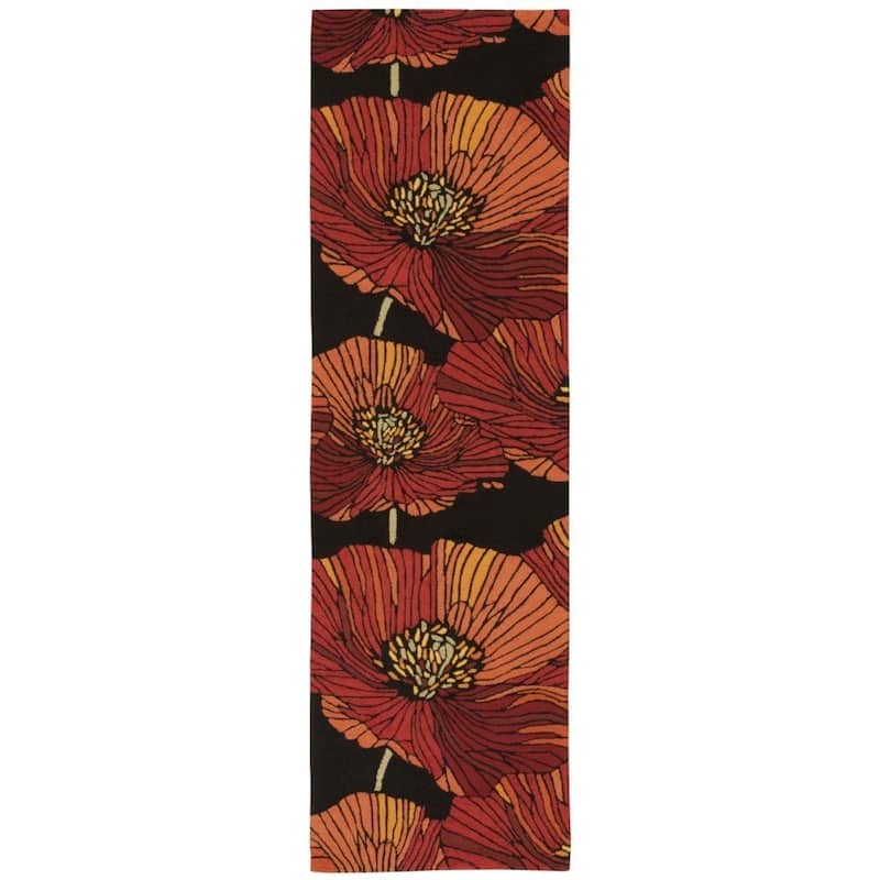 Nourison Fantasy Abstract Floral Area Rug