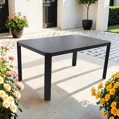 Modern Outdoor Aluminum Table
