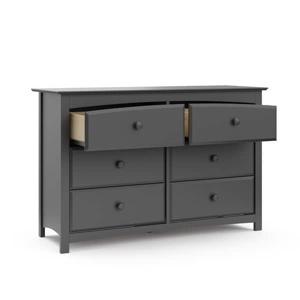 storkcraft grey dresser Kenton 6 Drawer Universal Double - Bed Bath & Beyond Candy Pink Smocked Waist Cotton Maxi Dress