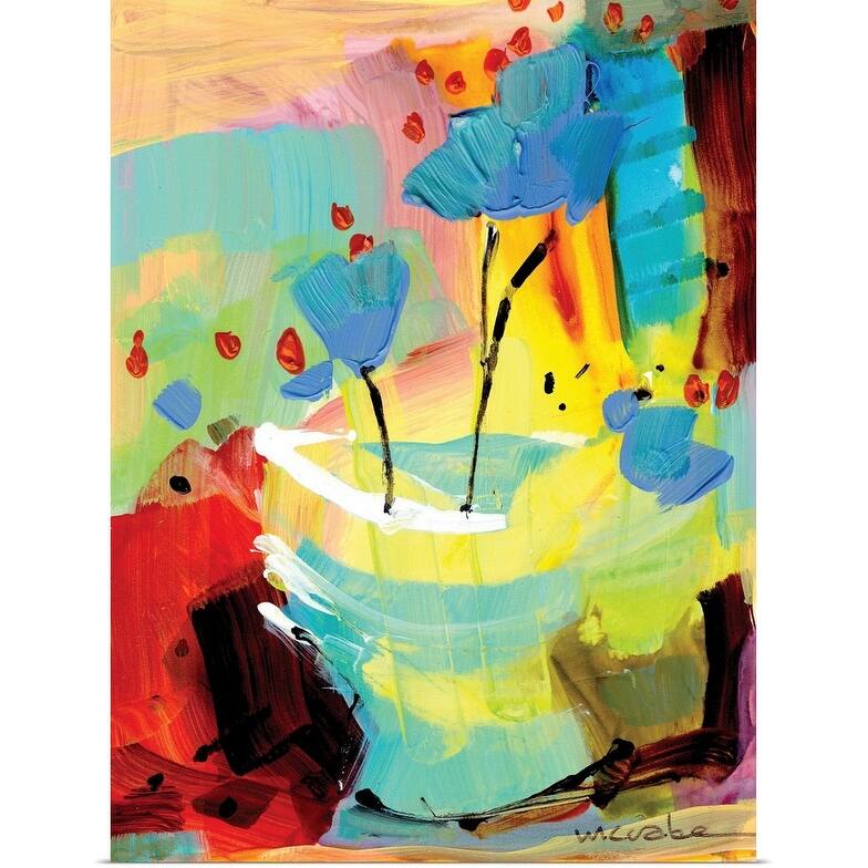 "Baby Blue" Poster Print - Multi