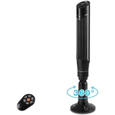 59 Tower Fan with Oscillation, Remote Control and LED Display