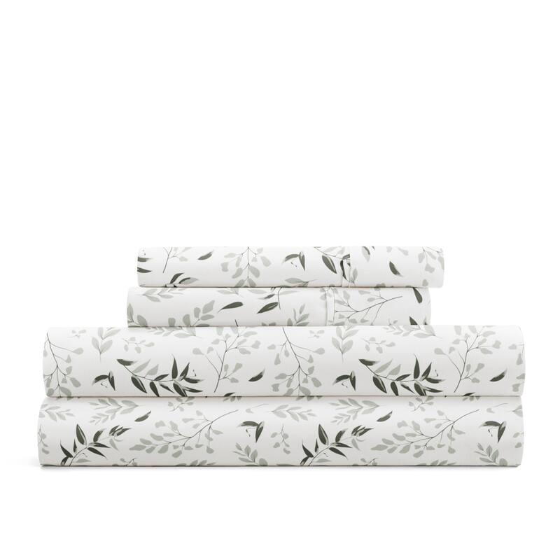 Delicate Blossoms Patterned Ultra-Soft Bed Sheet Sets