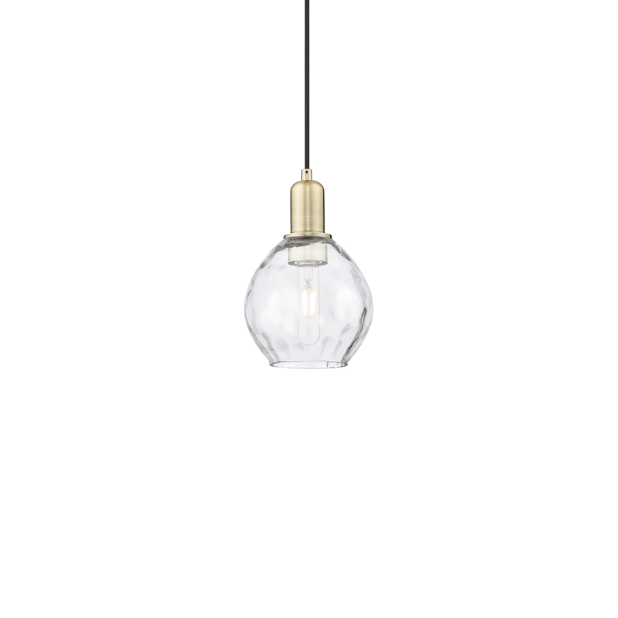 Innovations Lighting 716-1P-10-6 Waverly Pendant Waverly 6" Wide Mini