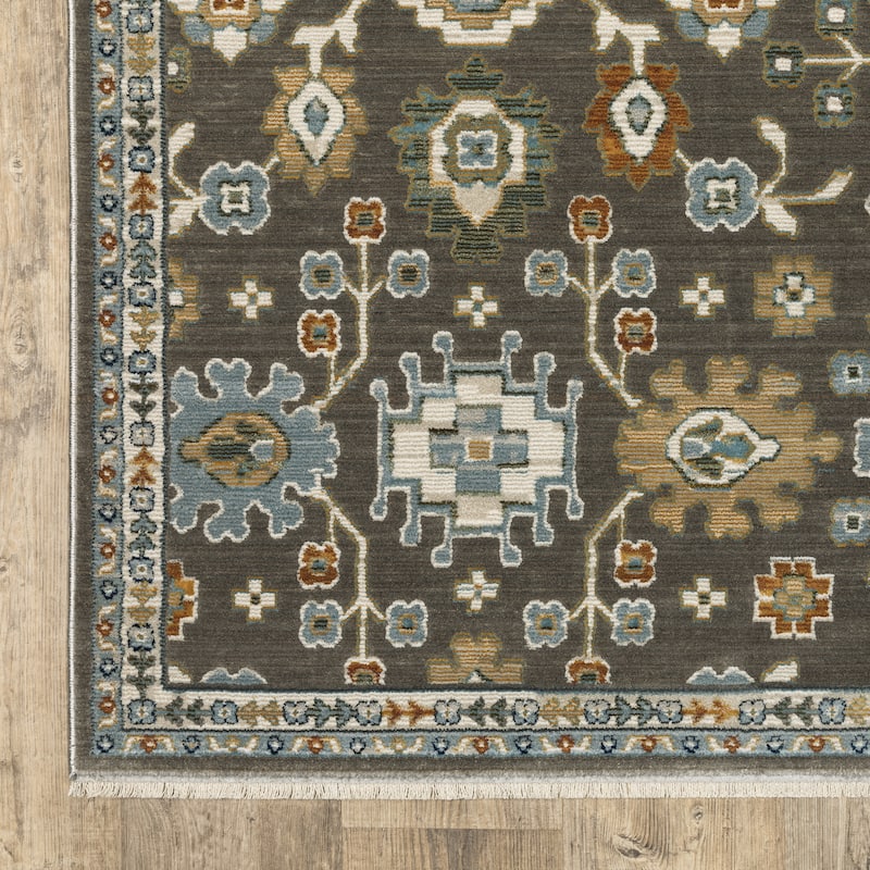Style Haven Kellan Floral Oriental Area Rug