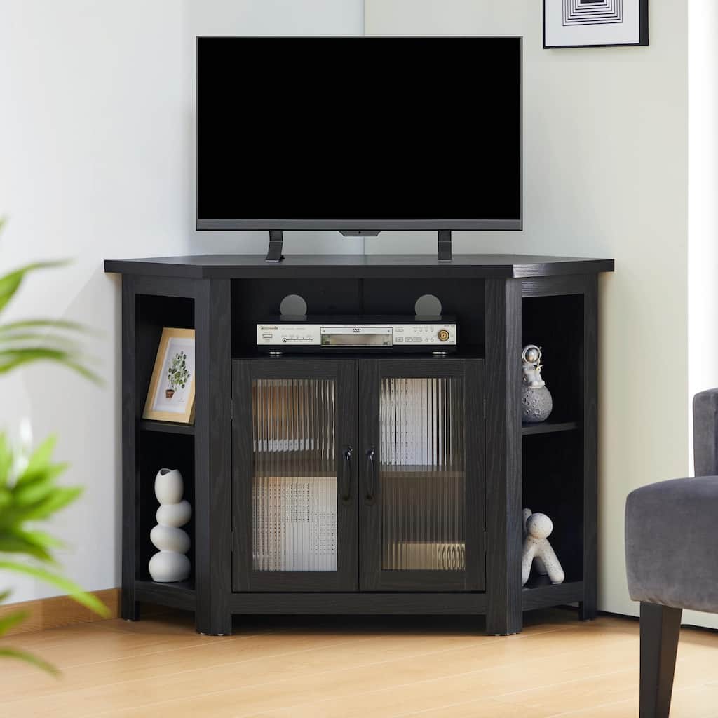 Corner TV Stand for TVs up to 50 Inch