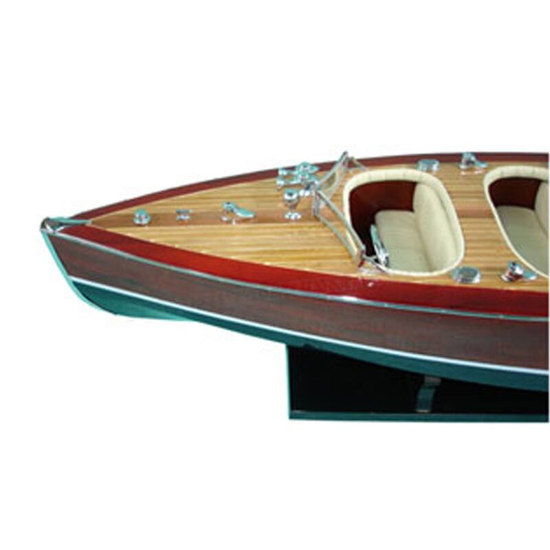 Typhoon Painted Speedboat Model