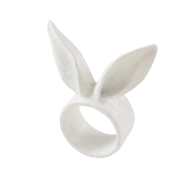 Napkin Rings With Bunny Ears Design (Set of 4)