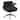 Gymax Criss Cross Chair on Wheels w/ Flip-up Arms Adjustable Height