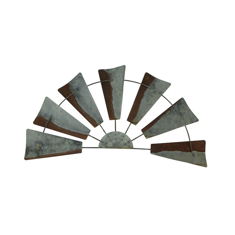 Shop Vintage Finish Rustic Metal Half Farmhouse Windmill Wall