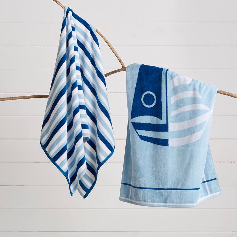 Luxurious Cotton Printed Beach Towel