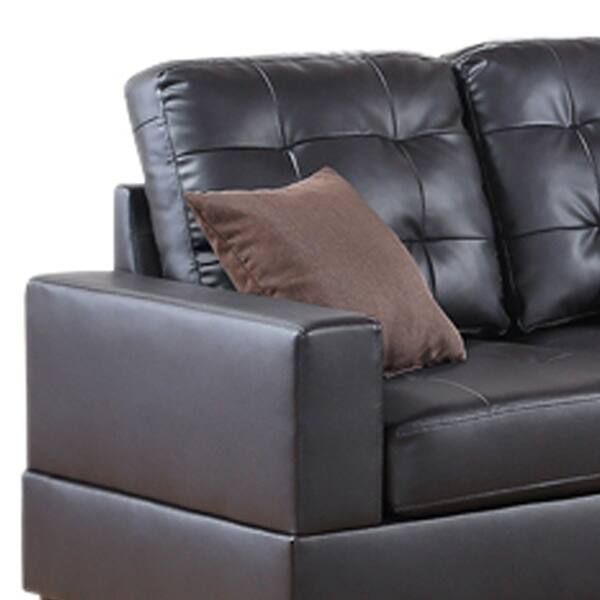 Gracious 2 Pieces Sofa Set With Pillows In Dark Brown On Sale Overstock 20625842 Free shipping on orders over $35. gracious 2 pieces sofa set with pillows