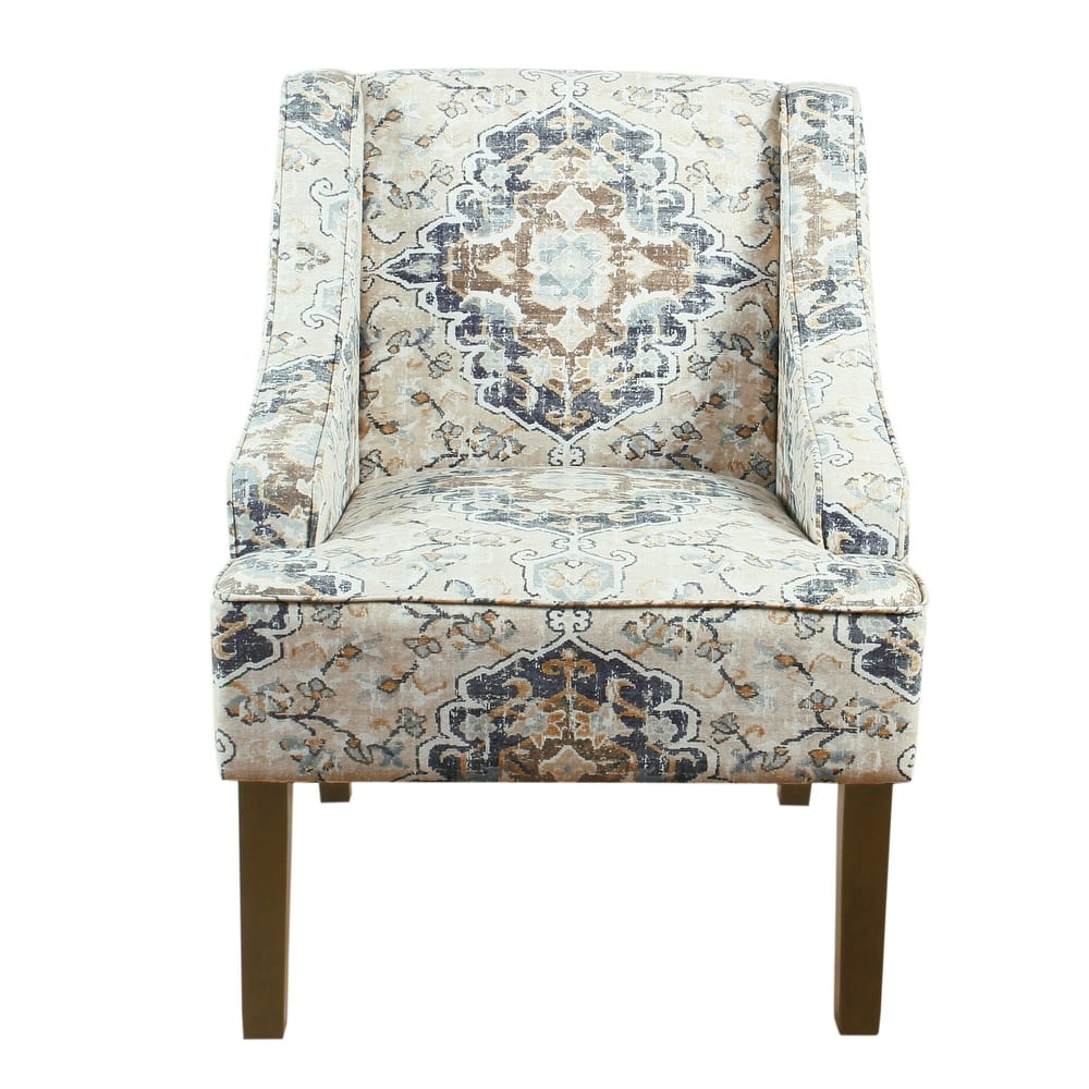 Porch & Den Holman Upholstered Swoop Arm Chair