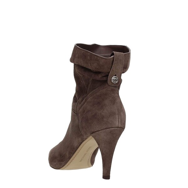 michael kors carey suede ankle boot