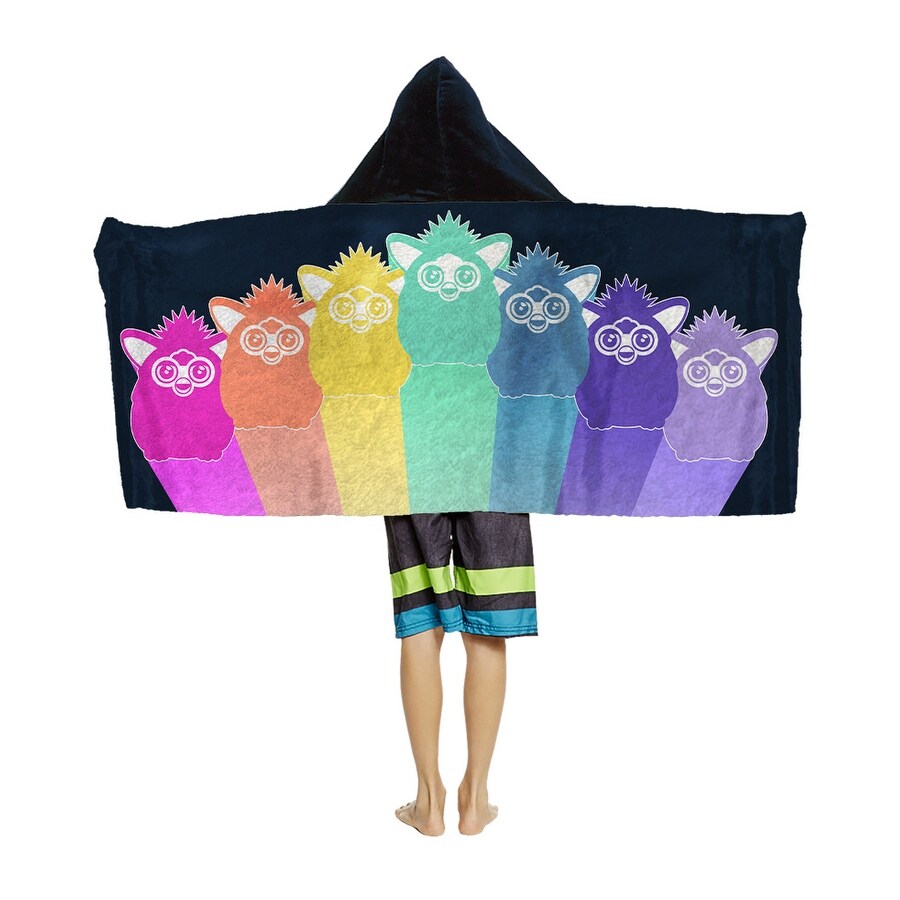 Hasbro Furby Youth Hooded Towel - 22x51 inches - Bed Bath & Beyond