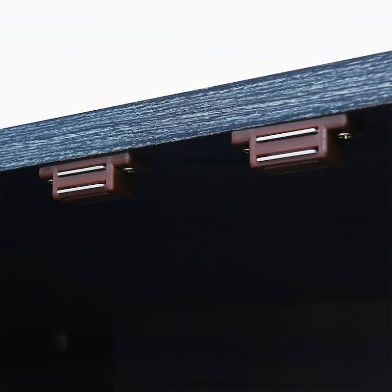 Exquisite Buffet Cabinet with Adjustable Shelves and Handcrafted Details