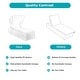 preview thumbnail 10 of 8, Gymax Rattan Patio Chaise Lounge Chair W/ Adjustable Canopy Turquoise
