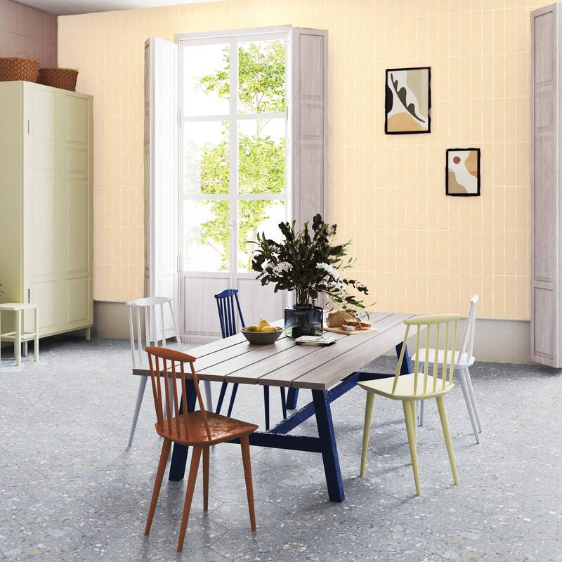 Merola Tile Chalk Ocre 3" x 11-3/4" Ceramic Wall Tile