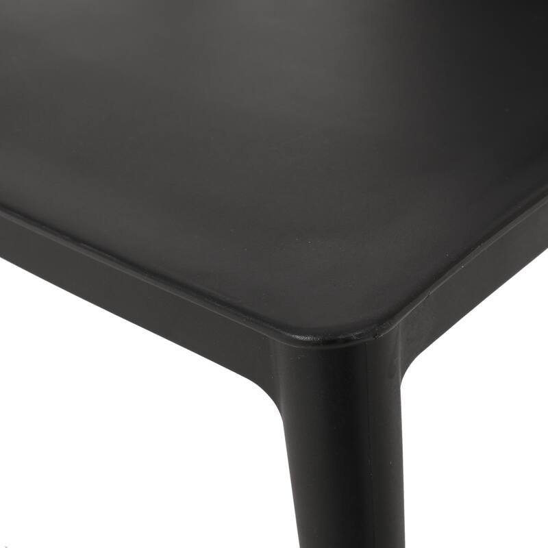 Orchid Outdoor Stacking Dining Chair (Set of 4) by Christopher Knight Home - 21.50" W x 19.50" D x 30.50" H