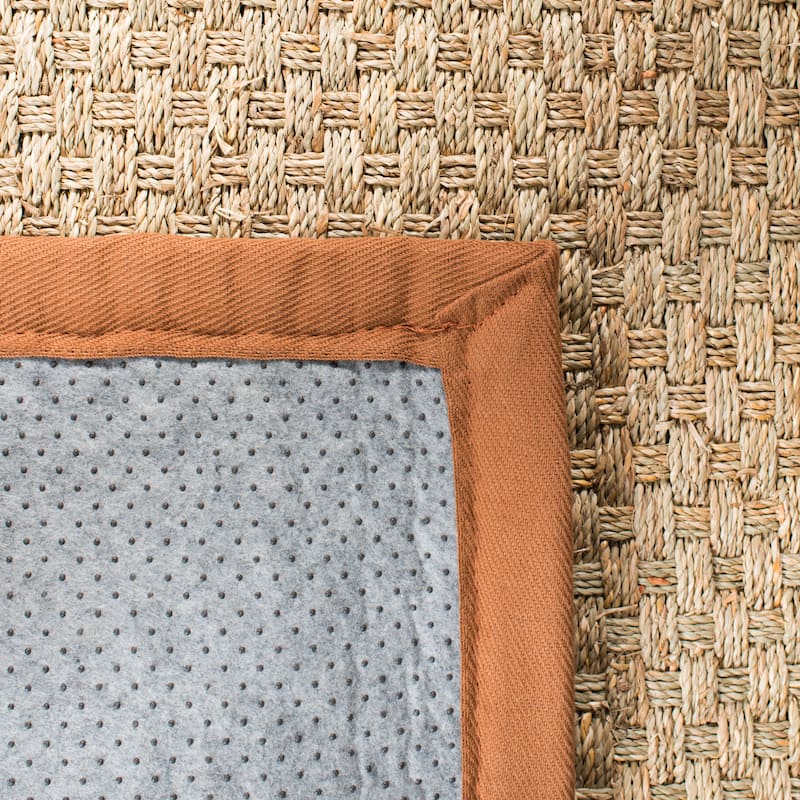 SAFAVIEH Natural Fiber Zymryd Basketweave Seagrass Rug