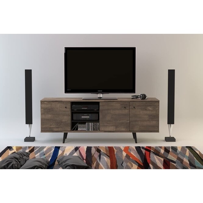 Midtown Concept 3 Shelf TV Stand for Flat Screen TVs up to 70 in