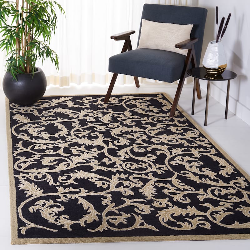 SAFAVIEH Handmade Chelsea Smita French Country Wool Rug